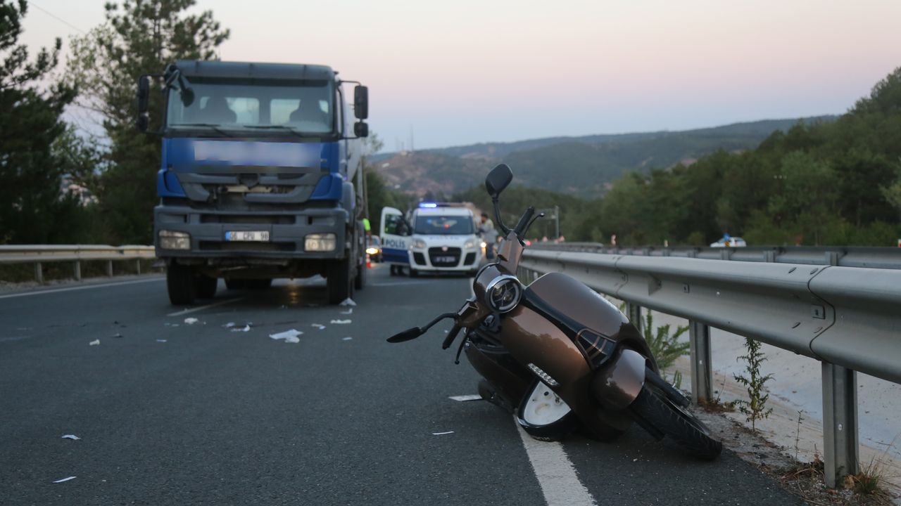 Kastamonu’da Feci Kaza: Beton Mikseri Motosikletli Kadını Ezdi