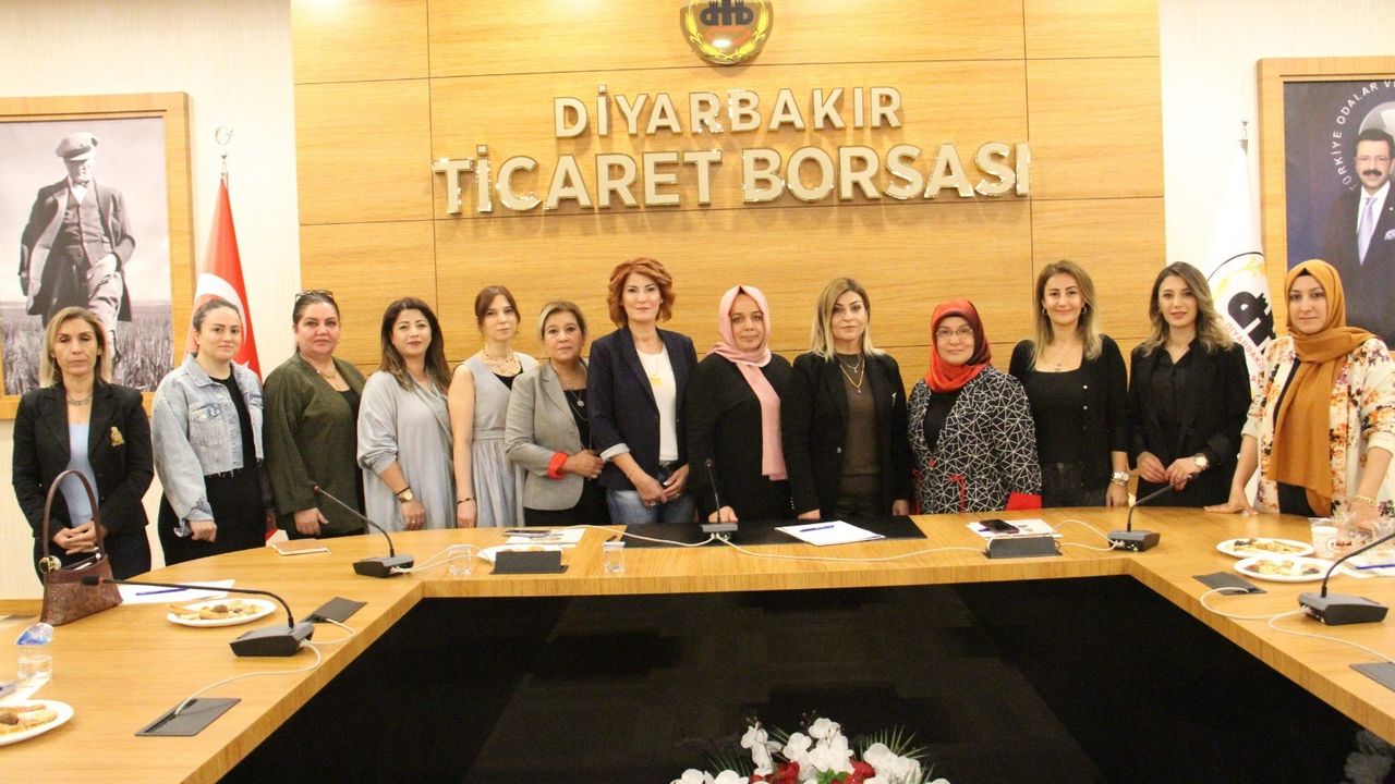 TOBB Diyarbakır il kadın girişimciler kurulu yeni yönetimini seçti