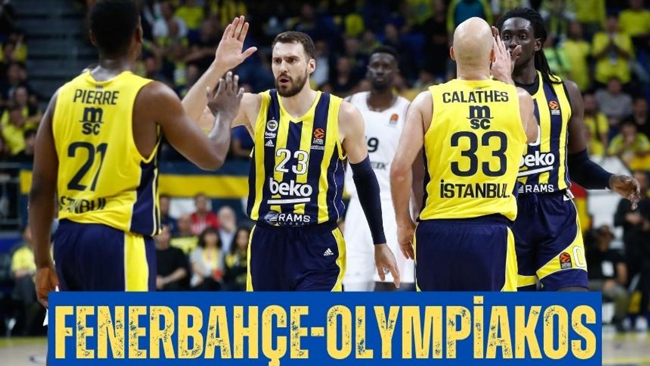 Fenerbahçe Euroleague'de seri peşinde | Rakip Olympiakos