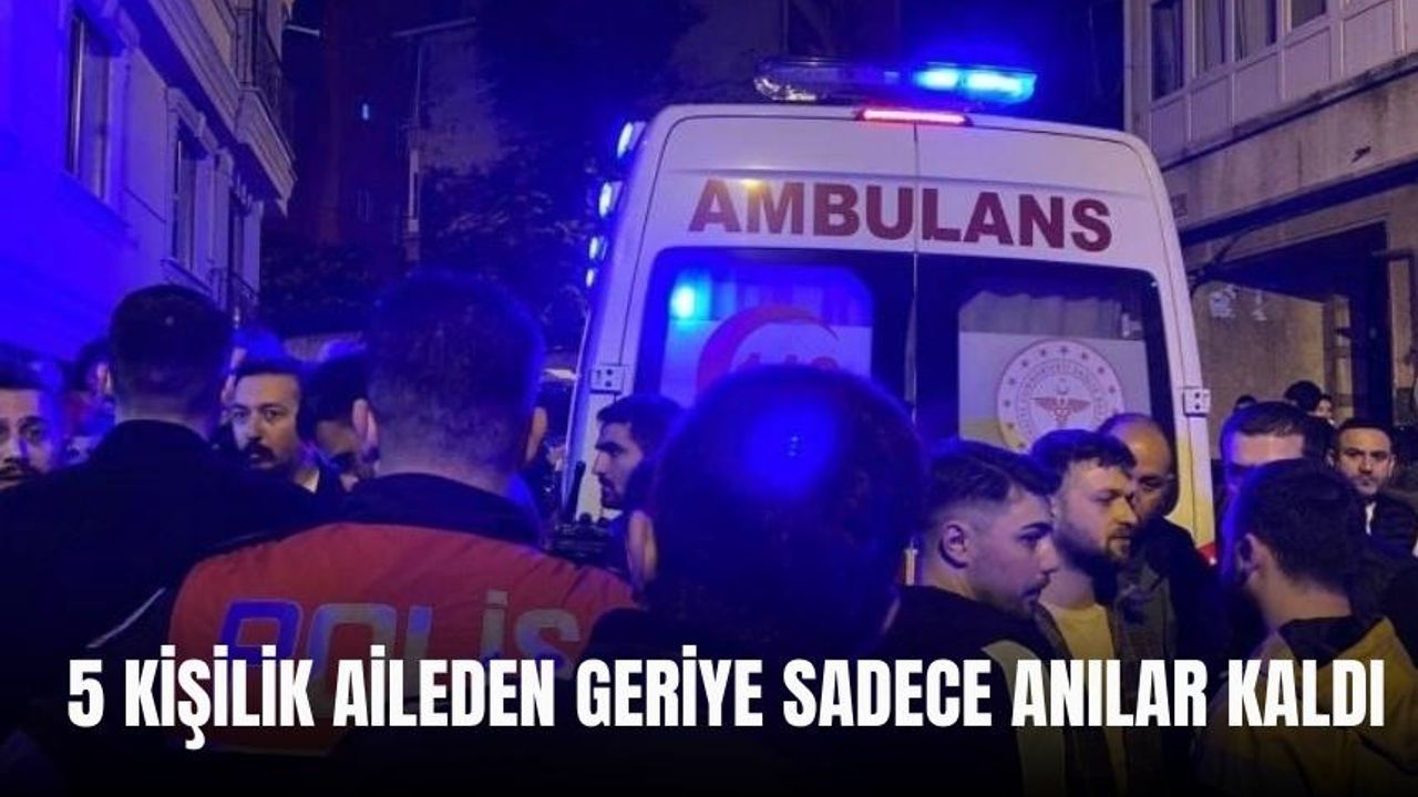 İstanbul'da aile katliamı | Eşini ve 3 çocuğunu öldürdü