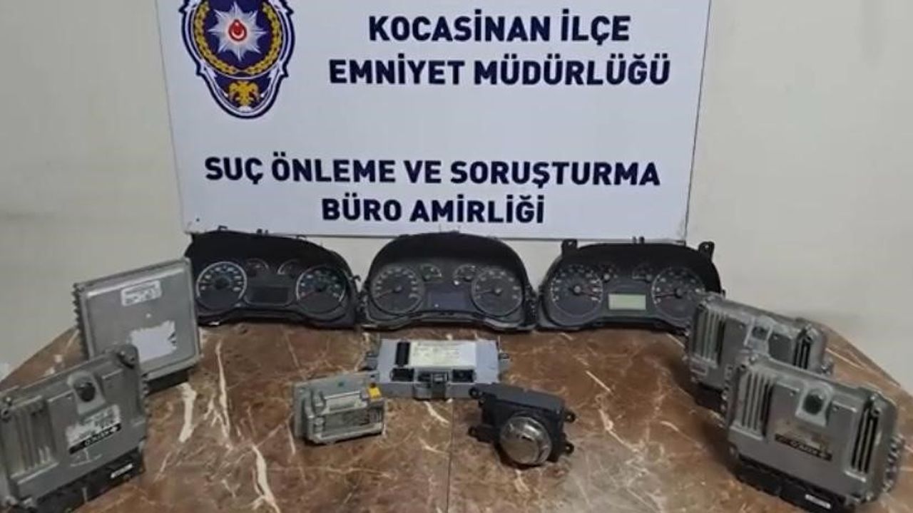 Kayseri'de otomobil hırsızı yakalandı