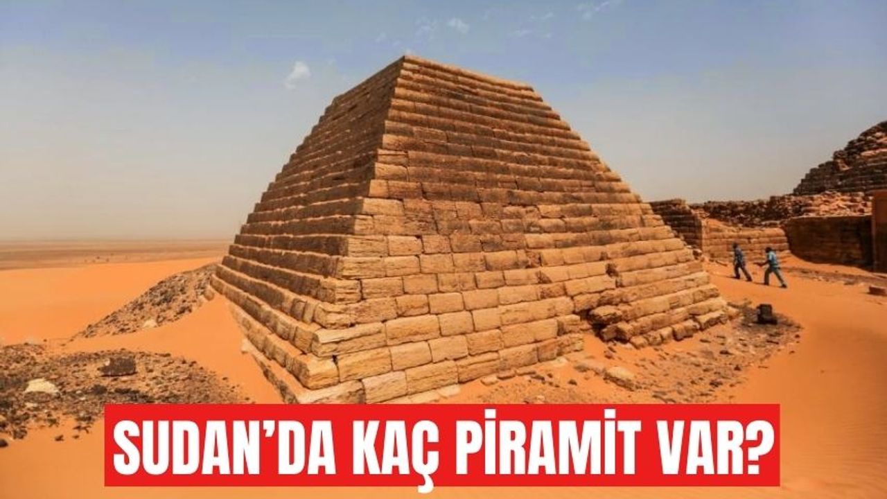 Sudan'da kaç piramit var?