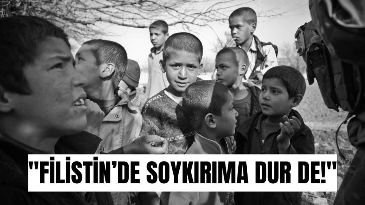 Tüm Türkiye'de "Filistin’de Soykırıma Dur De!" Kokart Eylemi Yapıldı