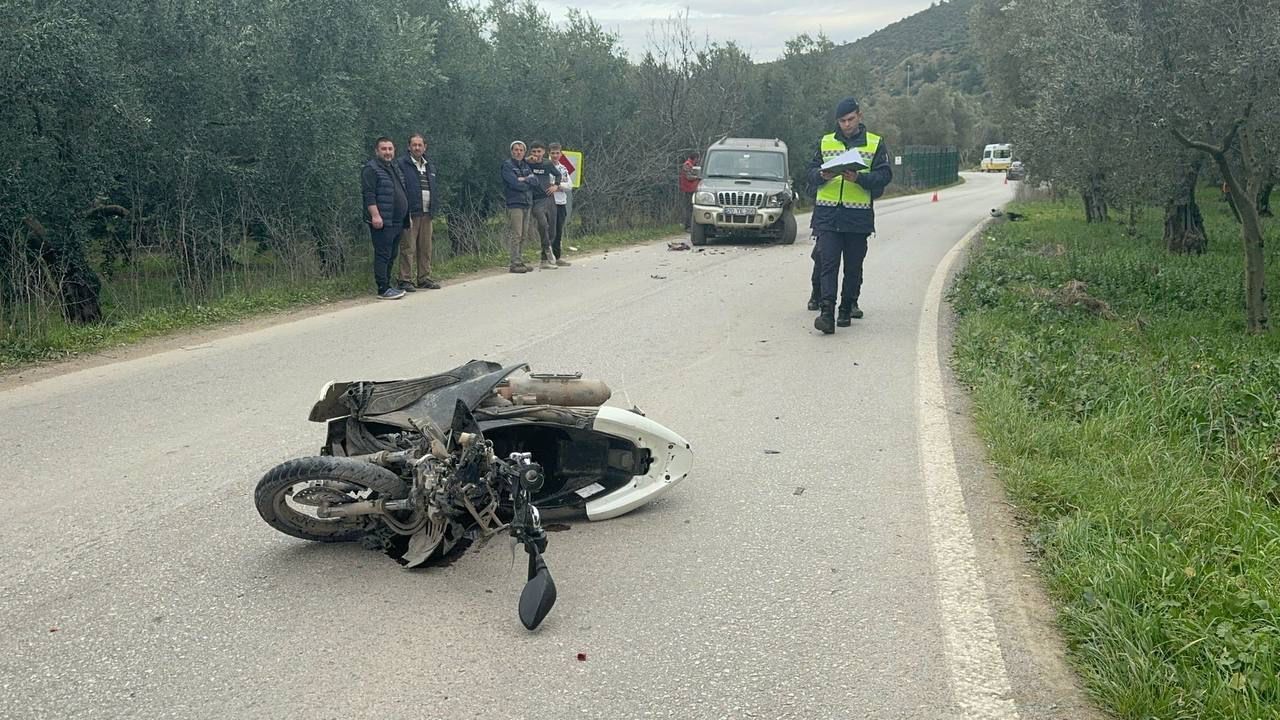 Motosiklet cipe çarptı | Sürücü hayatını kaybetti