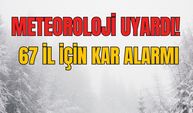 Türkiye'nin Büyük Bölümü Kar Alarmında!