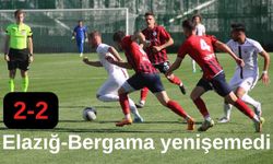 Elazığ- Bergama yenişemedi:2-2