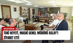 MASKİ Genel Müdürü Aslay, TOKİ heyetini ağırladı