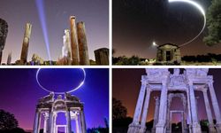 Uygarlıklar Vadisi Aydın’da gece çekilen antik kent fotoğrafları göz kamaştırıyor
