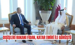 Dışişleri bakanı Fidan, Katar Emiri Şeyh Tamim bin Hamad Al Thani ile görüşme gerçekleştirdi