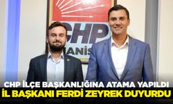 CHP Yunusemre İlçe Başkanı Mehmet Arslan oldu