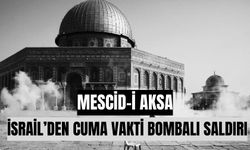 İsrail cuma namazı sırasında Mescid-i Aksa'ya gaz bombası attı