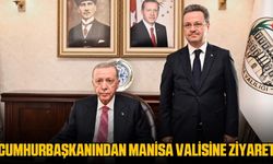 Cumhurbaşkanı Recep Tayyip Erdoğan Manisa Valisi Ünlü'yü ziyaret etti