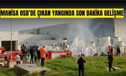 Manisa OSB’deki kağıt fabrikasında çıkan yangın söndürüldü