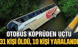 Otobüs köprüden uçtu 31 kişi hayatını kaybetti!