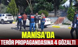 Manisa'da sosyal medyadan terör propagandasına 4 gözaltı