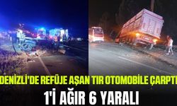 Denizli'de feci kaza: 6 kişi yaralandı