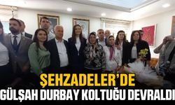 Şehzadeler Belediye Başkanı Gülşah Durbay koltuğuna oturdu