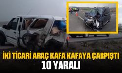 Trafik kazası: 10 yaralı