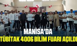 Manisa'da Tübitak 4006 Bilim Fuarı açıldı