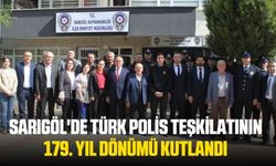 Sarıgöl'de Türk Polis Teşkilatının yıl dönümü kutlandı