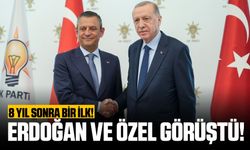 8 Yıl Sonra Bir İlk! Erdoğan ve Özel Görüştü