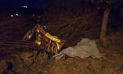 Kula'da motosiklet kazası! 1 Ölü