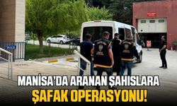 Manisa'da aranan 42 firari şahıs yakalandı 24'ü tutuklandı!