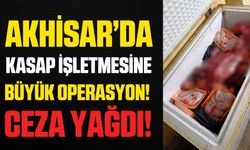 Akhisar'da Kasap İşletmesine Büyük Operasyon!