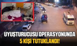 Bitlis'te Uyuşturucu Operasyonu: 5 Kişi Tutuklandı!