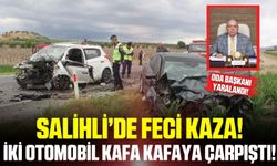 Salihli'de feci kaza: 3 yaralı!