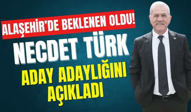 Necdet Türk aday adaylığını açıkladı