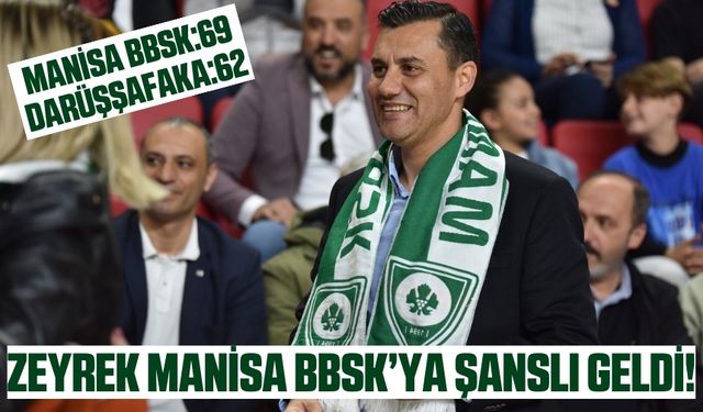 Manisa BBSK sahasında Darüşşafaka'yı mağlup etti