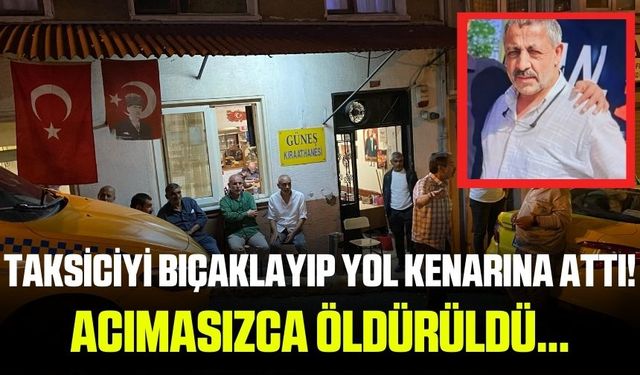 Türkiye'de bir taksici daha acımasızca katledildi