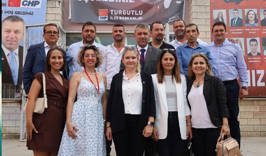 CHP Turgutlu'da yeni başkan Hasan Ayma