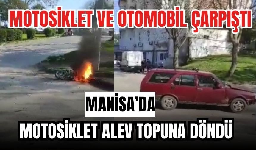 Turgutlu'da Trafik Kazası | 1 Yaralı