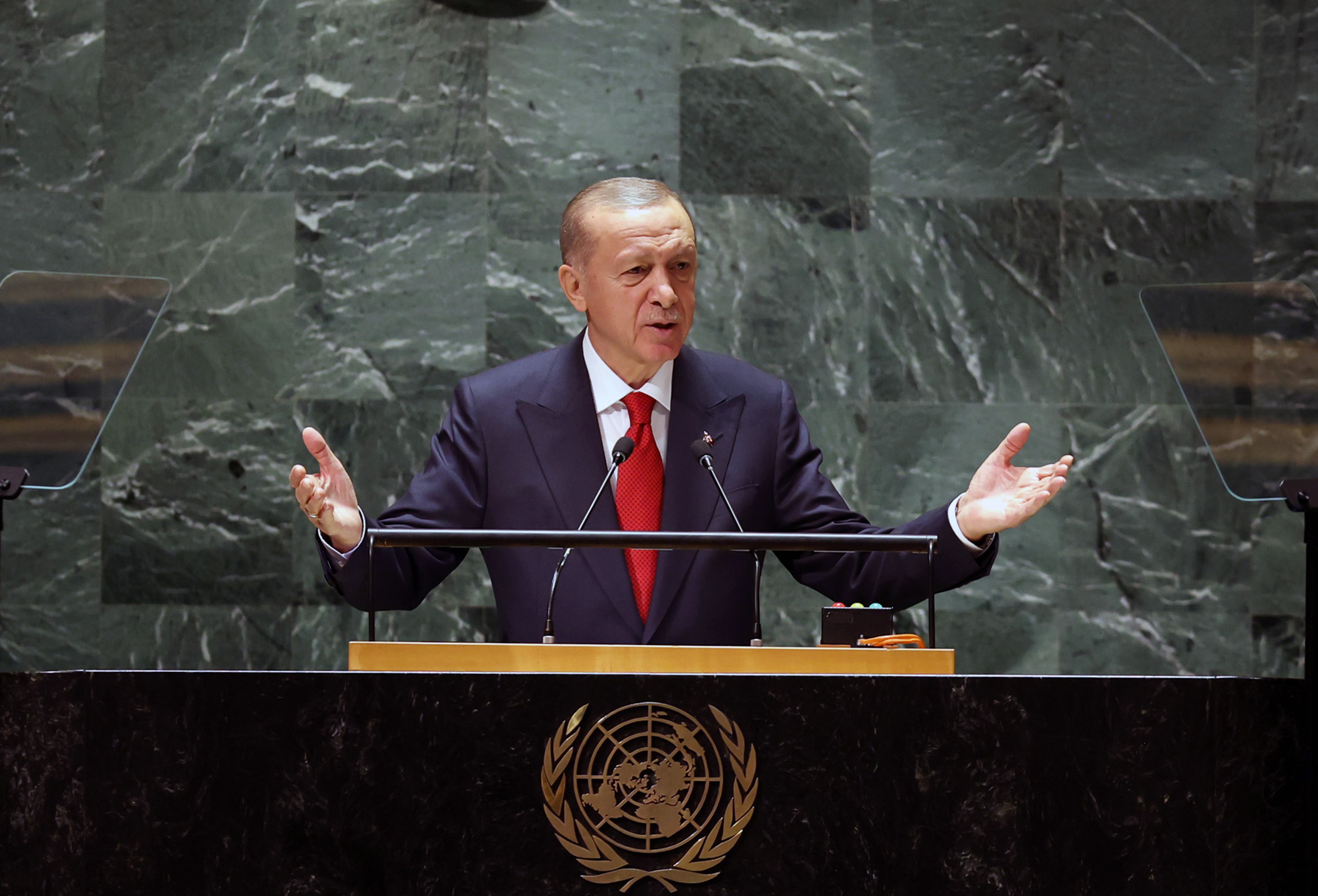 Erdoğan BM de tarihi mesajlar