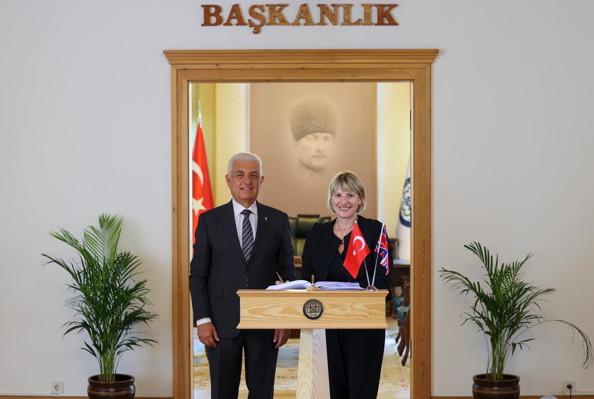 Birleşik Krallık Büyükelçisi’nden Başkan Gürün’e Ziyaret (6)